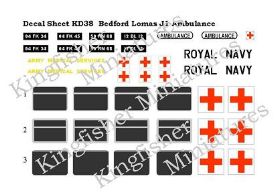 Bedford J1 Lomas Ambulance